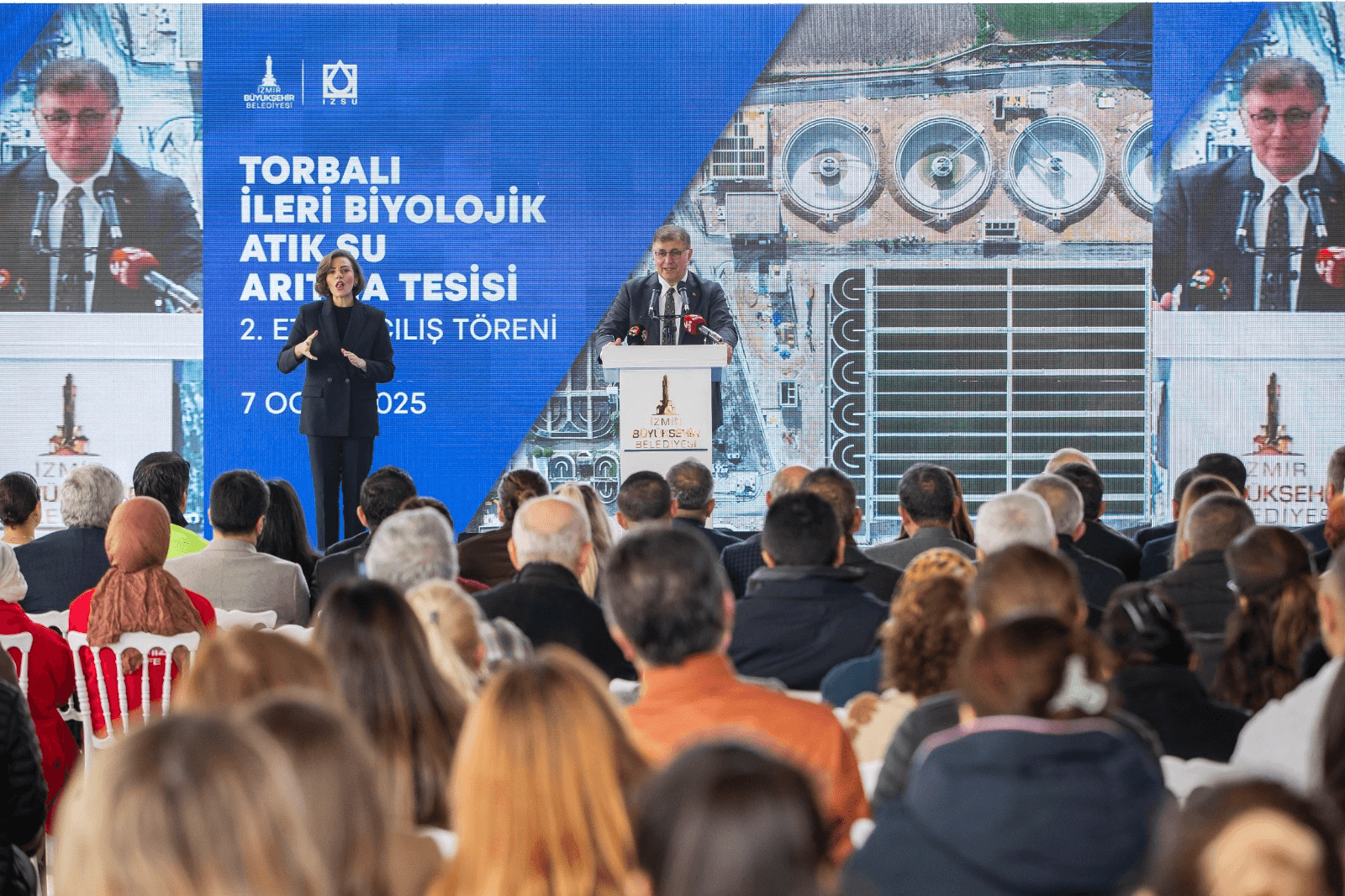 Izmir's Second Largest Wastewater Treatment Plant Opened
