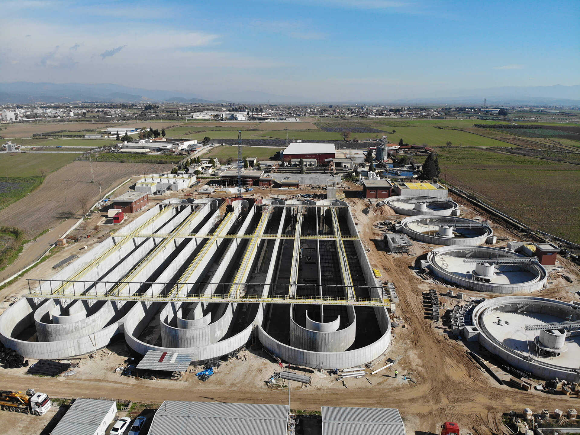 İzmir Torbalı Wastewater Treatment Plant 2nd Stage Construction