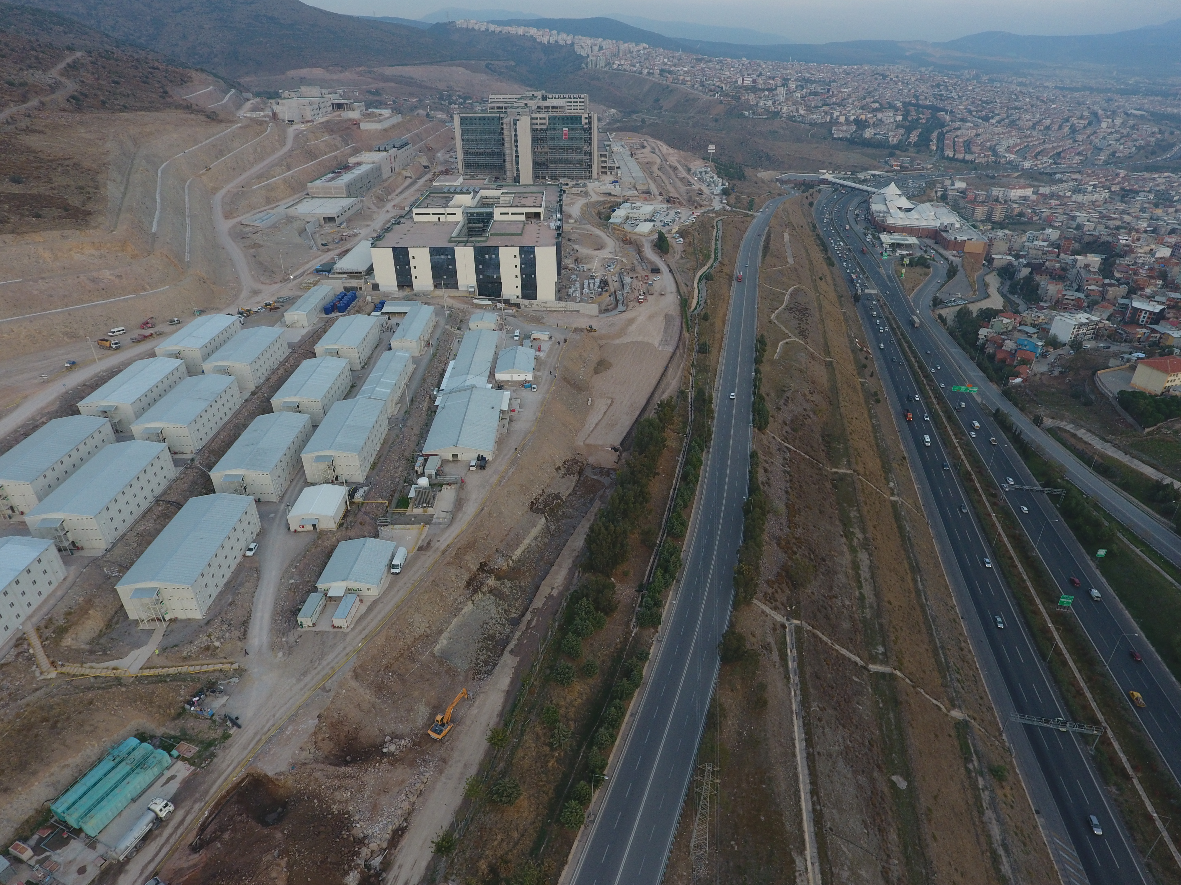 BAYRAKLI CITY HOSPITAL INTERSECTION CONSTRUCTION